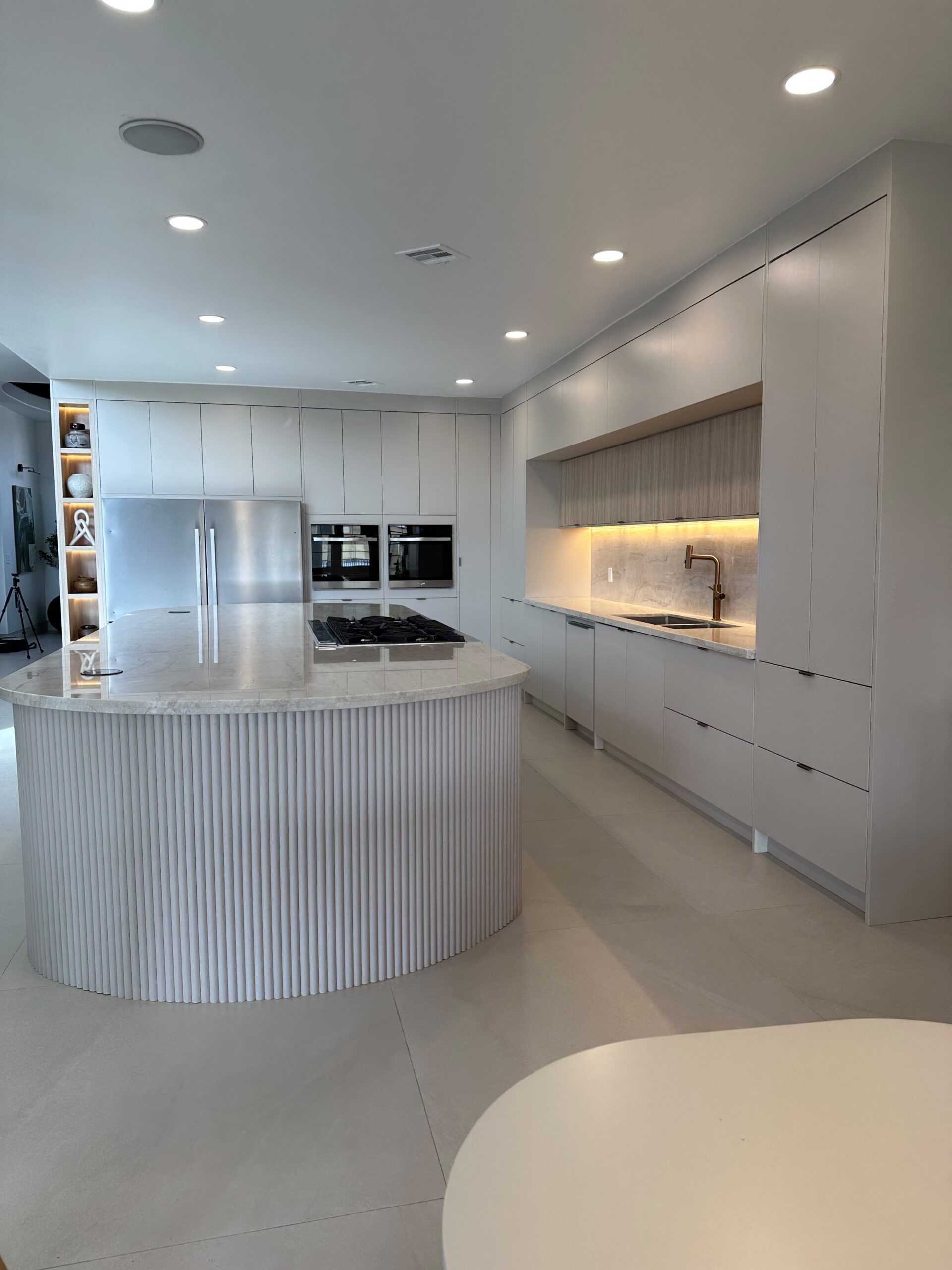 Kitchen countertops fabricated for Prime Solutions remodeling projects